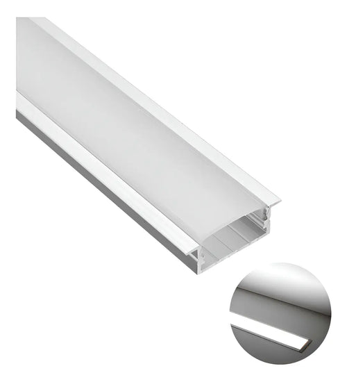 Perfil Embutir 2M 30X10 Branco