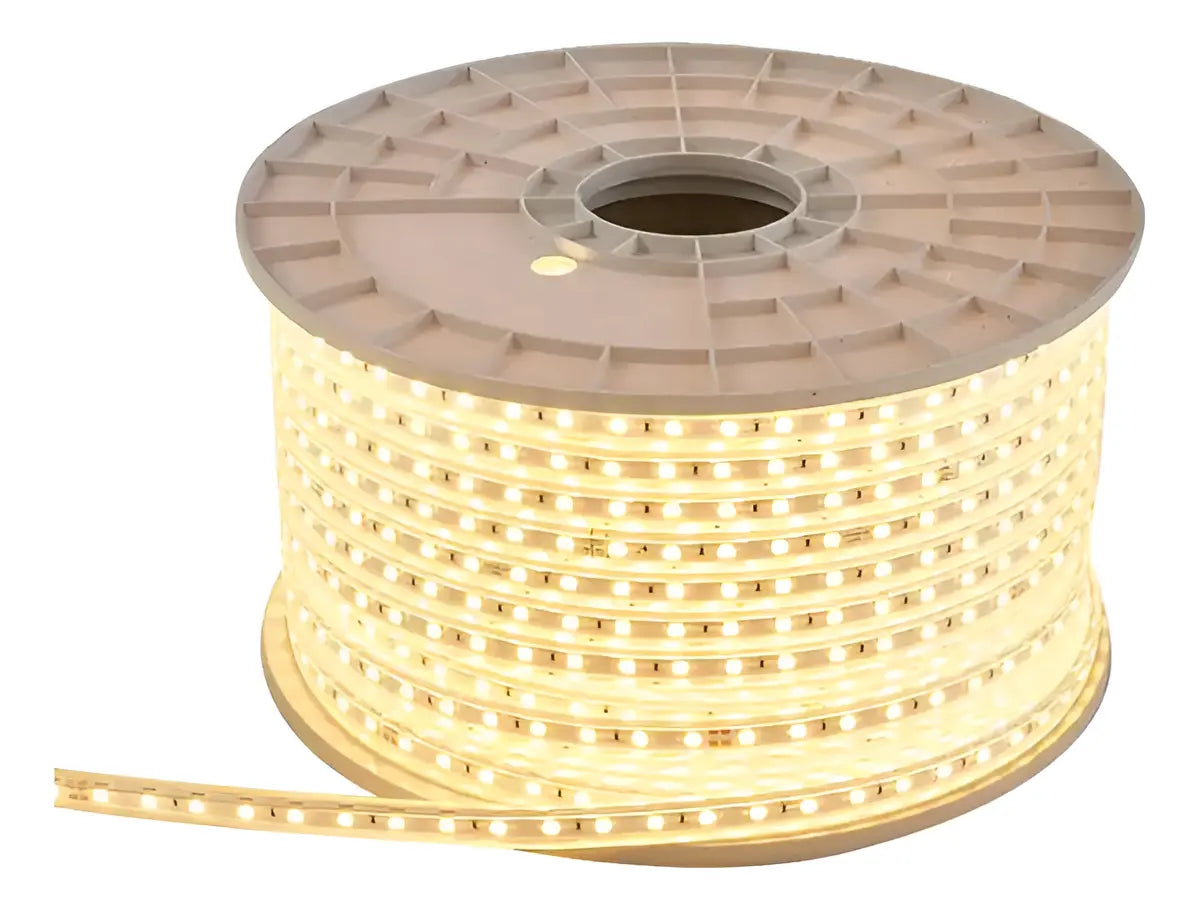 Fita Super Bril 3535 14W 1500 Lumes 3000K IP65 Gaya (ligação Direta Na Rede 220V )