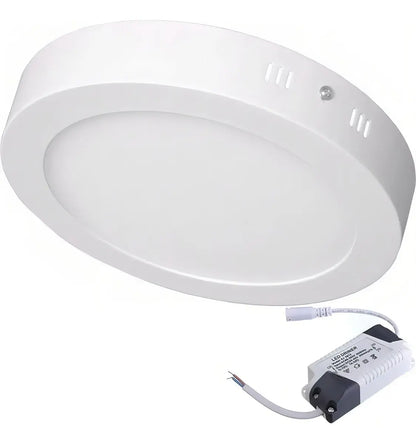 Plafon Redondo Sobrepor 18W 300K
