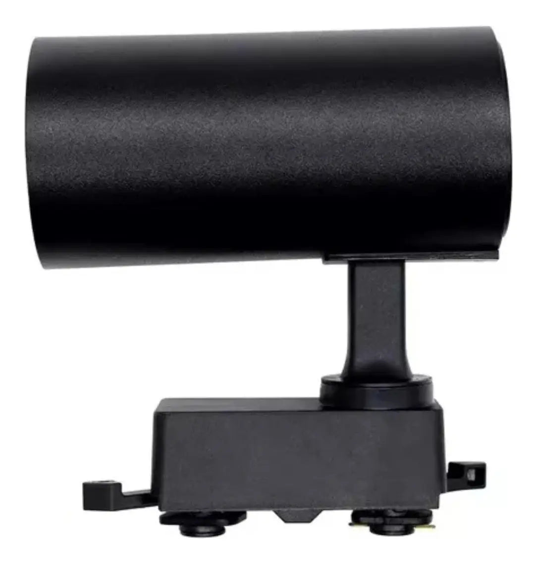 Spot Para Trilho 10W Preto 3000K-