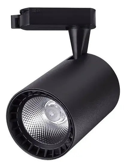 Spot Para Trilho 10W Preto 3000K-